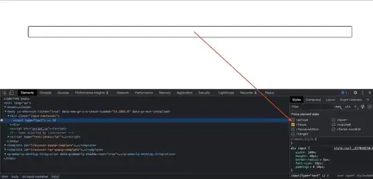 Add focus attribute to the input