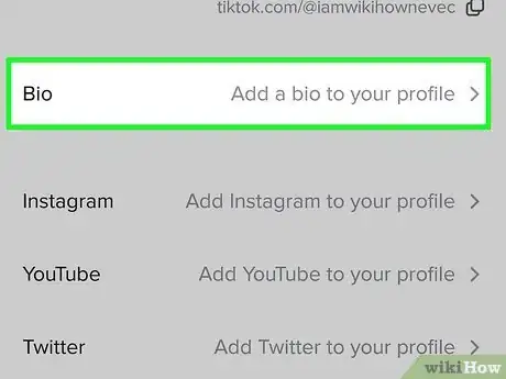 Image titled Edit Your TikTok Profile Step 7
