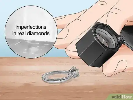 Image titled Tell if a Diamond is Real Step 3