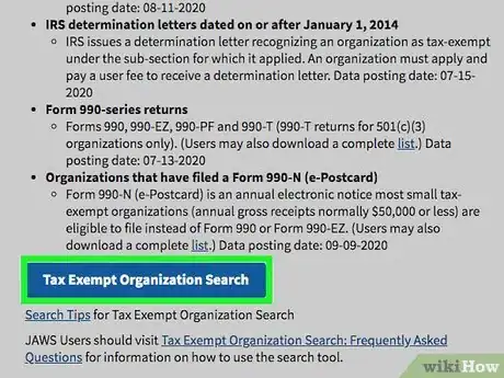 Image titled Find a List of Nonprofit Organizations Step 1