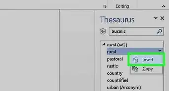 Use the Thesaurus in Microsoft Word