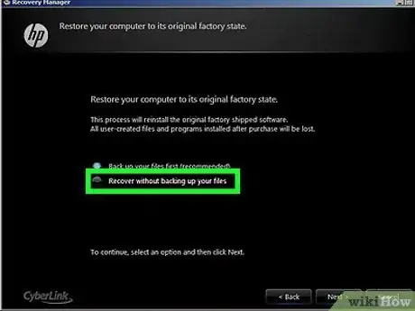 Image titled Restore a Computer to Factory Settings in Windows 7 Step 18