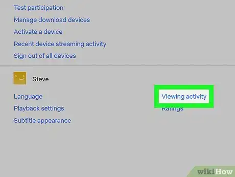 Image titled Delete Recently Watched Movies or Shows on Netflix Step 5