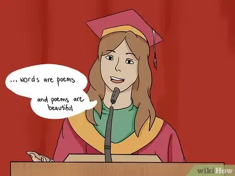 Image titled Deliver a Graduation Speech Step 9