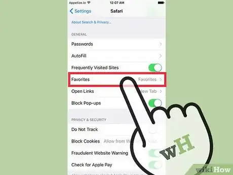 Image titled Change Your General Preferences on Safari Step 6