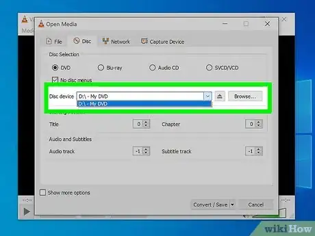 Image titled Use Vlc to Rip Multiple Episodes from a DVD Step 5