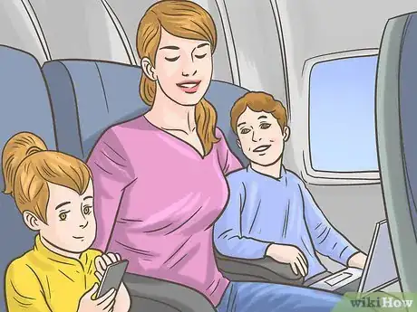 Image titled Practice Airplane Etiquette Step 8