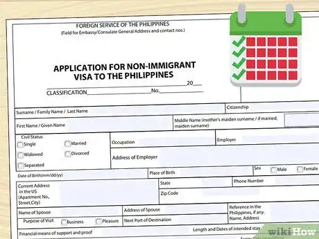 Image titled Apply for a Philippines Visa Step 2