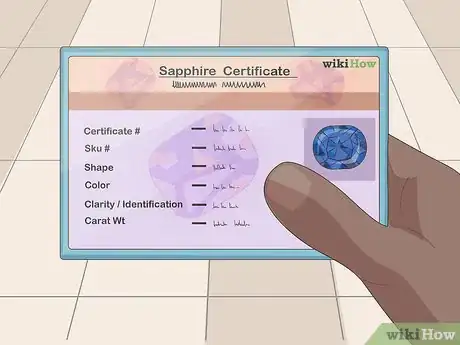 Image titled Determine if a Sapphire is Real Step 3