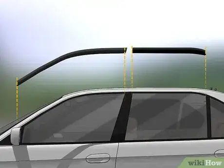 Image titled Fit Wind Deflectors Step 1