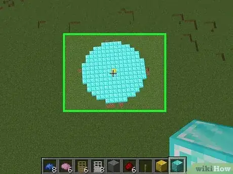 Image titled Make a Circle in Minecraft Step 6