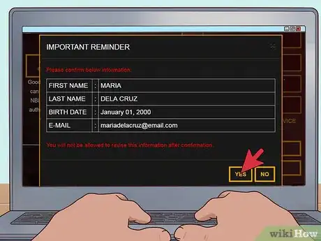 Image titled Get an NBI Clearance Step 4