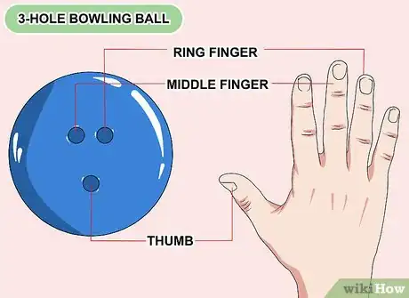 Image titled Hold a Bowling Ball Step 1