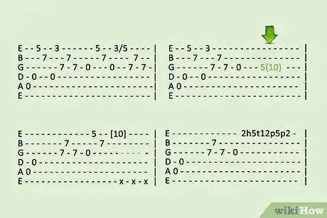 Image titled Read Guitar Tabs 15b3