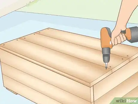 Image titled Build an Outdoor Storage Bench Step 13