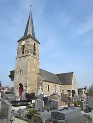 The church of Notre-Dame-de-l'Assomption