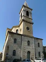 The church of Saint-Jean-Baptiste in Pierrelatte