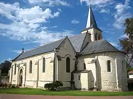 The church in Saint-Martin-de-Sanzay