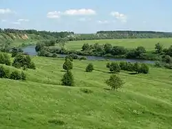 Chekalin, View from the Monument, Suvorovsky District