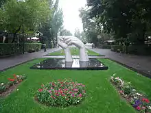 Monument of Friendship between Carrara and Yerevan