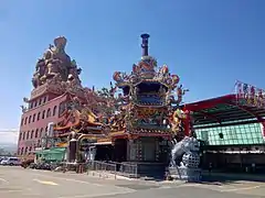 Temple of Fude in Wujie, Yilan.