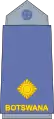 Second lieutenant(Botswana Defence Force Air Wing)