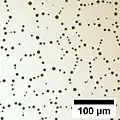 If given enough time, this network of polygons decays into separate droplets.