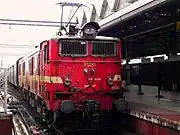 13022 (Raxaul - Howrah) Mithila Express with HWH WAM 4 21281 based at katni shed