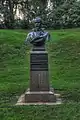 Bust of Burbridge at Vicksburg National Military Park