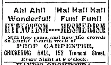 Advertisement, 1890