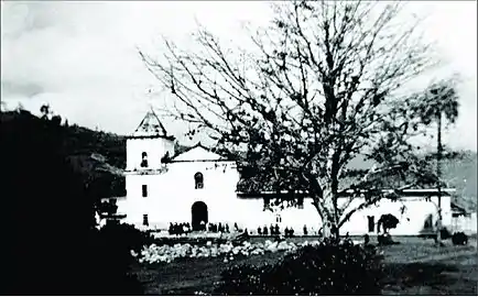 The old chapel, namesake of La Capilla1929