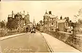 postcard of the Wye Bridge in the 1930s