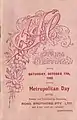 Front page 1942 AJC Metropolitan Handicap racebook