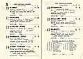 Starters and results of the 1954 Cantala Stakes