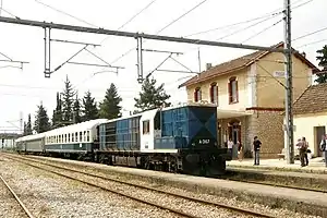 Kato Tithorea's train station before it was renovated