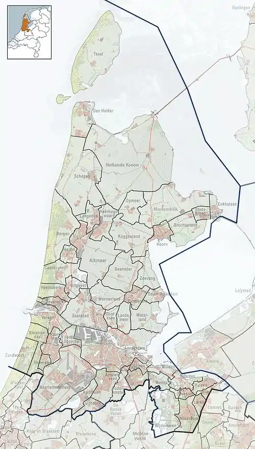 De Haukes is located in North Holland