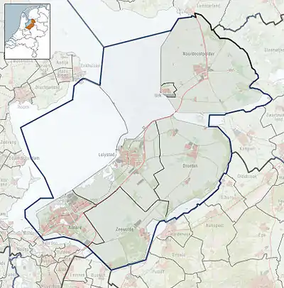 Swifterbant is located in Flevoland