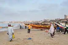 Image 3Fishing boats in Dakar (from Senegal)