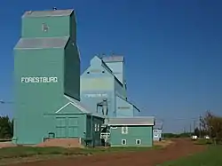 Forestburg grain elevators