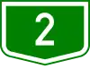 Main road 2 shield