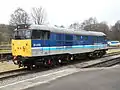 Regional Railways livery 31270 at Peak Rail, Rowsley, Derbyshire.