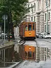 Tram 1609 in Piazza Castello, Milan