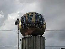 AVM Studios globe.