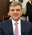 Abdullah Gül, Prime Minister of Turkey (2002–2003), President of Turkey (2007–2014).