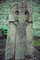 Kirkyard Stone, Class II Pictish cross-slab, Aberlemno, Scotland