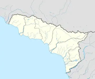 Chkhalta is located in Abkhazia