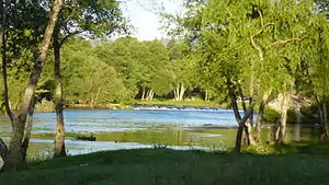 Cávado River flowing through Adaúfe