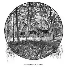 Adirondack Loj, North Elba, New York, 1893