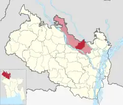 Location of Aditmari