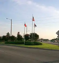 Intersection with North Bragg Boulevard and Lillington Highway in Spring Lake